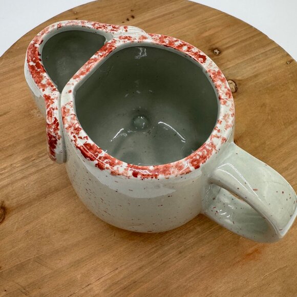 Rustic Elephant shape 3D Tea Mug whimsical good luck happy trunk up - Picture 6 of 9